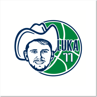 Luka Doncic, Dallas Playoff Basketball Posters and Art